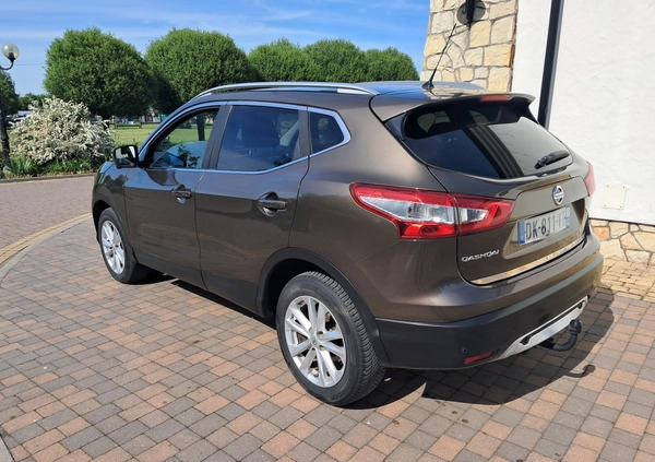 Nissan Qashqai cena 49800 przebieg: 159000, rok produkcji 2014 z Lublin małe 667